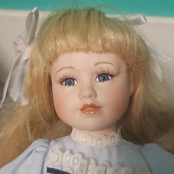 Vintage Haunted Seymour Mann Connoisseur Porcelain Doll Lot 3 Creepy - Picture 6 of 16